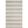 Caja Hand Loomed Wool Viscose Striped Rug in Gray/Brown/Blue