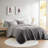 Ombre Shaggy Long Comforter Mini Set