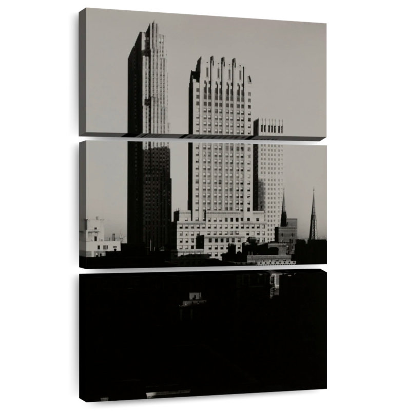 Masam New York à partir du Shelton I 1935, H 32 po x l 20 po