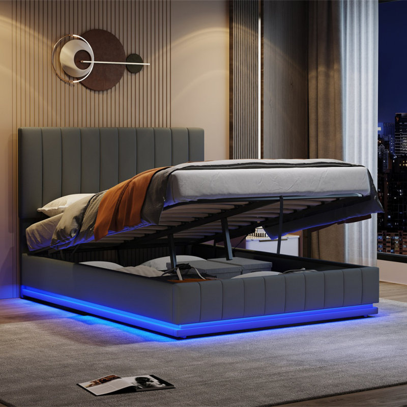 Solid Wood Bed