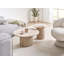 Meith Pedestal Coffee Table