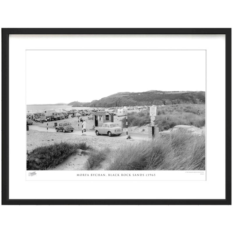 Morfa Bychan, Black Rock Sands C1965 by Francis Frith - Single Picture Frame Print, 40cm H x 50cm W x 2.3cm D
