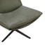 Chaise longue pivotante en cuir Delana-112574277