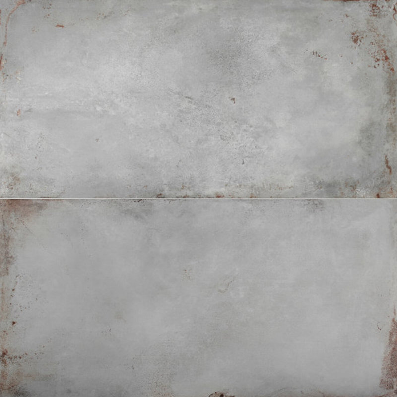 Angela Harris Flatiron 24X48 Semi-Polished Porcelain Tile, Gray