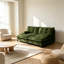 Canapé modulaire moderne avec 2 repose-pieds, coussins en chenille à siège profond et canapé-lit pour salon, chambre à coucher et appartement-922590840
