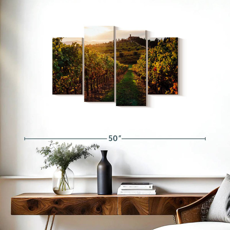 Alvord Tuscan Vineyard Sunset, H 22 po x l 36 po
