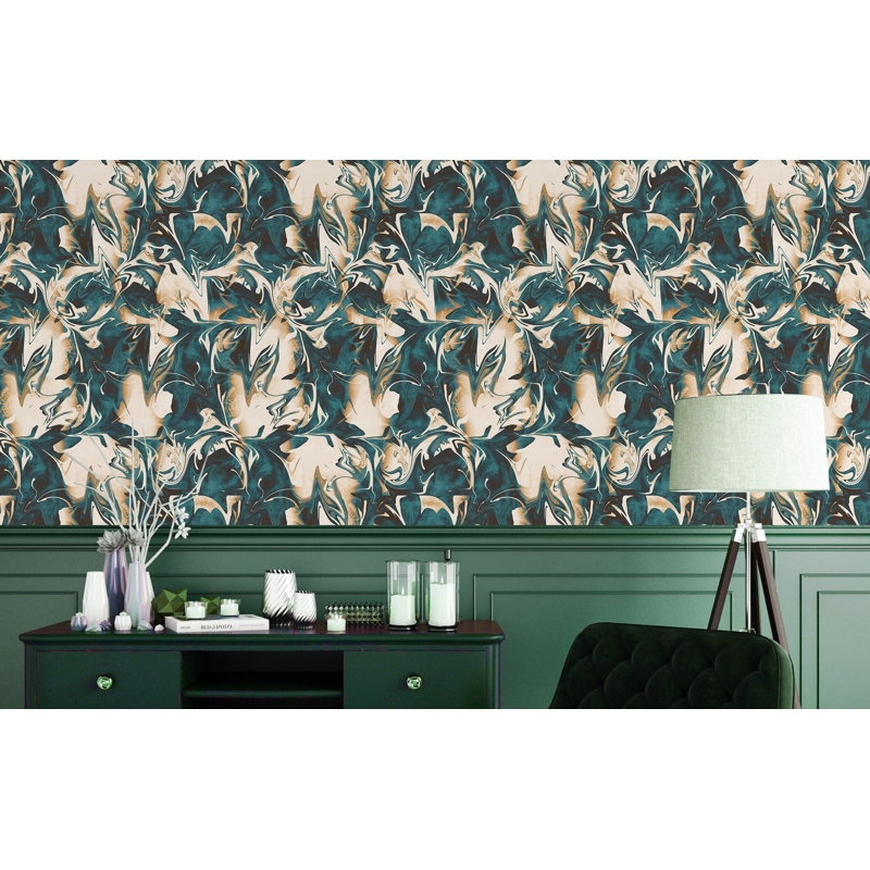 Abstract Wallpaper Double Roll, Jewel