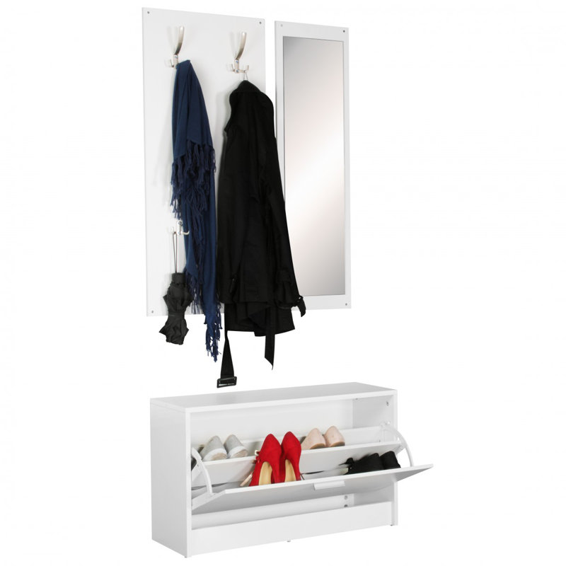 3-piece Wardrobe Set, White