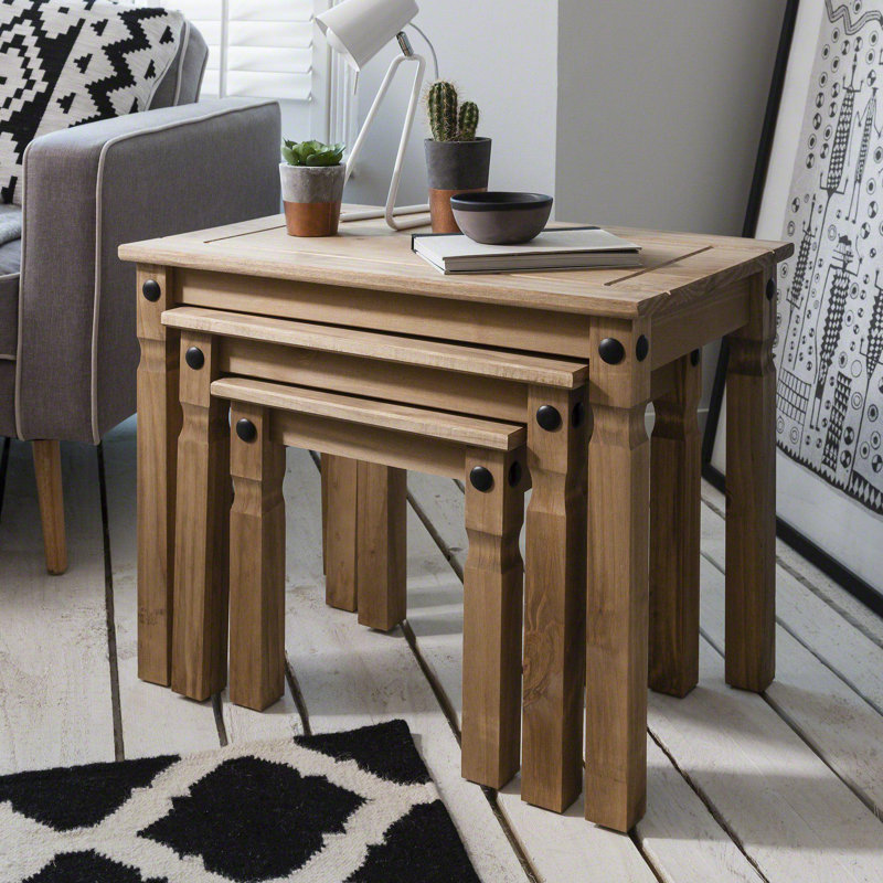 Alexandrea Solid Wood Nesting Tables