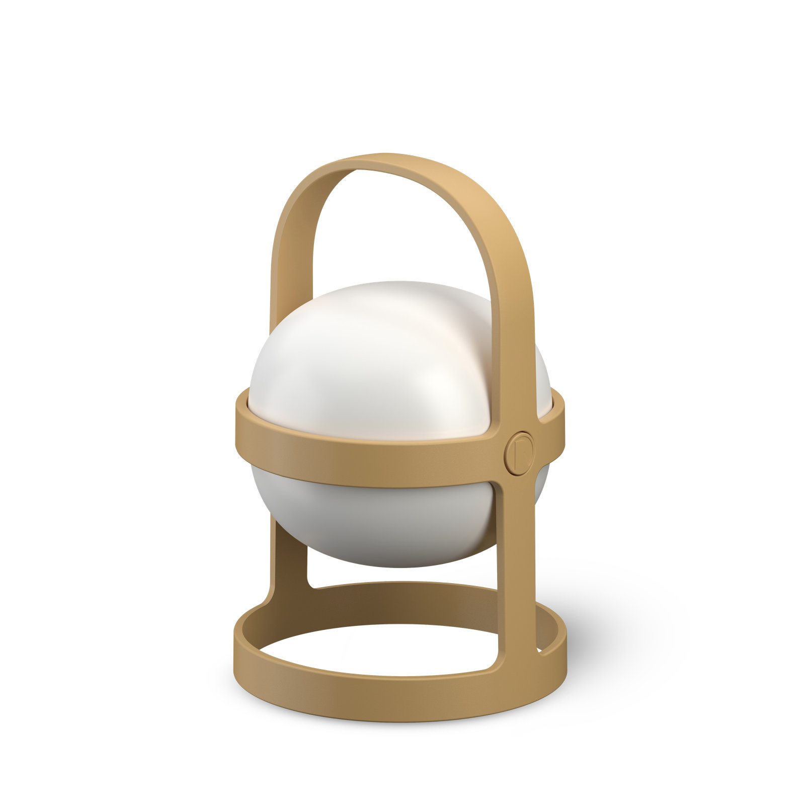 Soft Spot Solar Circular Wheat Light, 9.8" H x 5.9" W x 5.9" D, Wheat