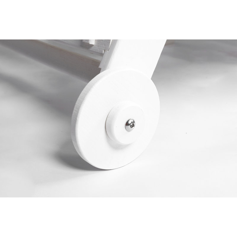 Fauteuil de jardin blanc à roulettes, 5, idéal pour jardin, terrasse, plage, surdimensionné, et