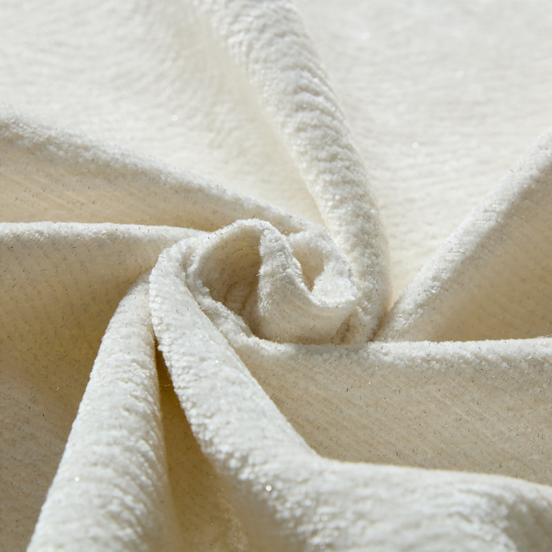 Canapé simple en tissu d'ameublement Chenille, Beige