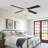 Kahliel 52" Industrial 4-Light Caged Ceiling Fan with Lights and Remote, 6-Speed Reversible Ceiling Fan-507656236-507768121