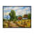 Black Floater Framed