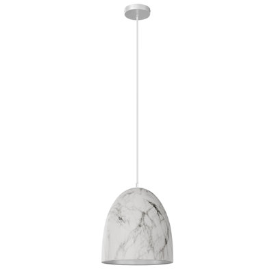 Marble Style Pendant Light