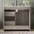 36" Farmhouse Single Sink Bathroom Vanity, Gray-563594298-559235711