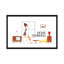 « home working », impression sur toile-34983732-72402272
