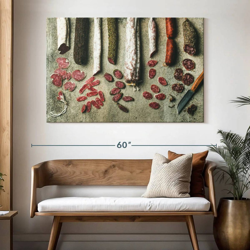 Yarlin Tangerine Blossoms I, 34" H x 51" W
