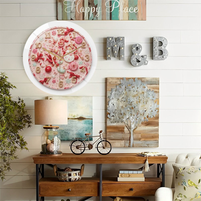 Horloge murale 12 po