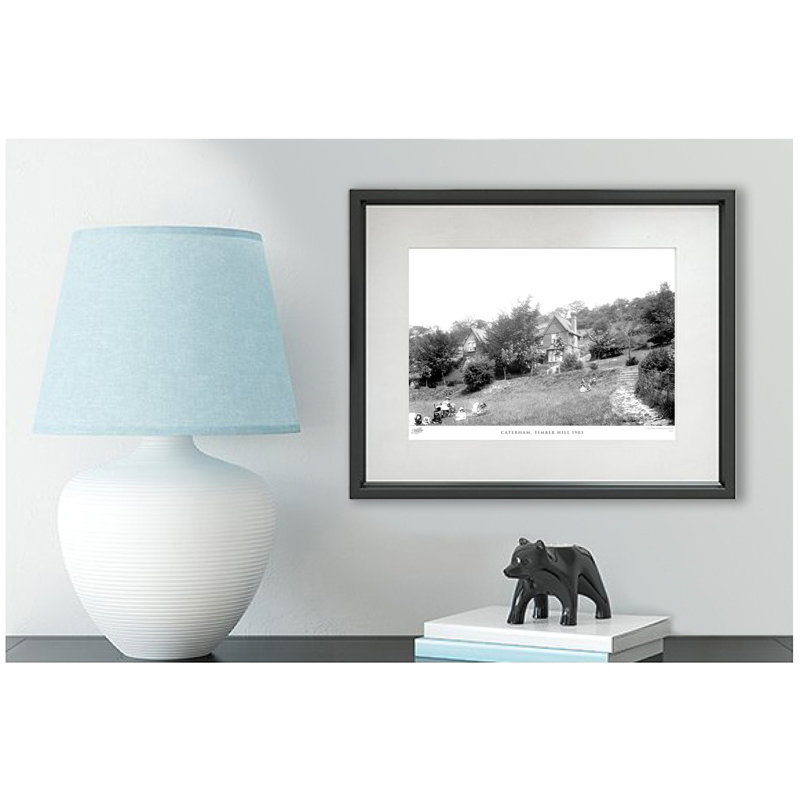 Caterham, Timber Hill 1903 by Francis Frith - Single Picture Frame Print, 28cm H x 36cm W x 2.3cm D