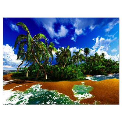 " Paradise Beach In Hawaii Island "