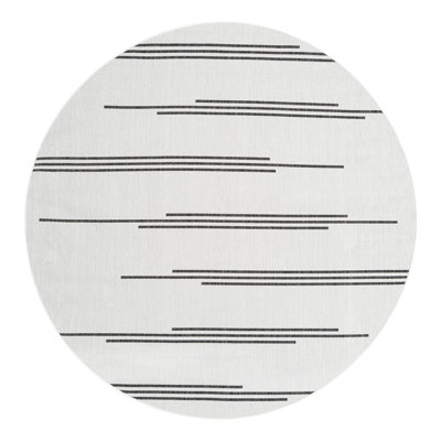 Leonardville Striped Indoor / Outdoor Rug