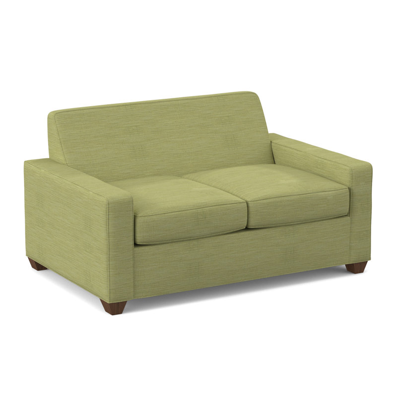 Avery 72" Square Arm Sofa, Montana Walnut, Antic Fawn