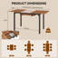 Extendable Antke Dining Table With 110-150cm Tabletop, Kitchen Wood Desk With 4-8 Seats, Space Saving-723508364-732522586