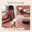 Tapis Anhydrite Traditionnel à Motifs Florals Allover Bordeaux Cuivre Vert Crème Rose Antidérapant à Poils Courts Intérieur Extérieur Adapté aux Animaux de Compagnie Salon Chambre Salle à Manger Entrée Couloir Bureau Lavable-1954587640
