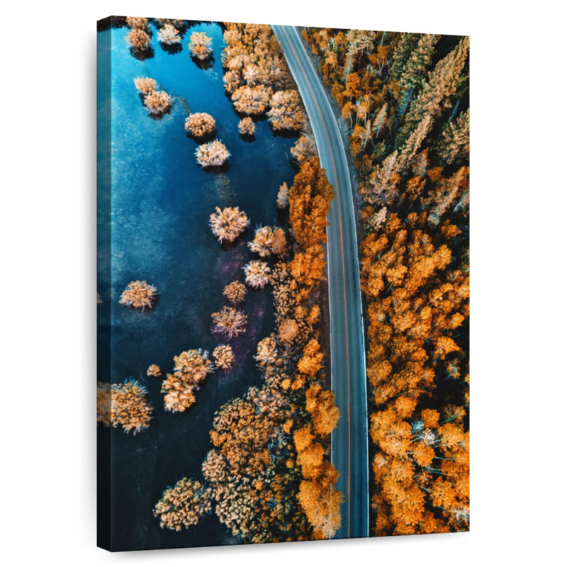 Alvord Autumn Pine Forest, 24" H x 16" W
