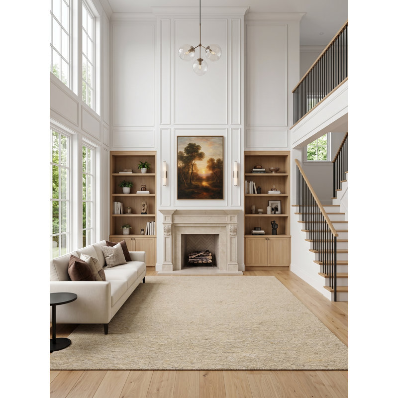 Manali Area Rug in Brown, Rectangle 9' x 12'