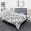 Ensemble de housse de couette monochrome Mid-Century-40702976