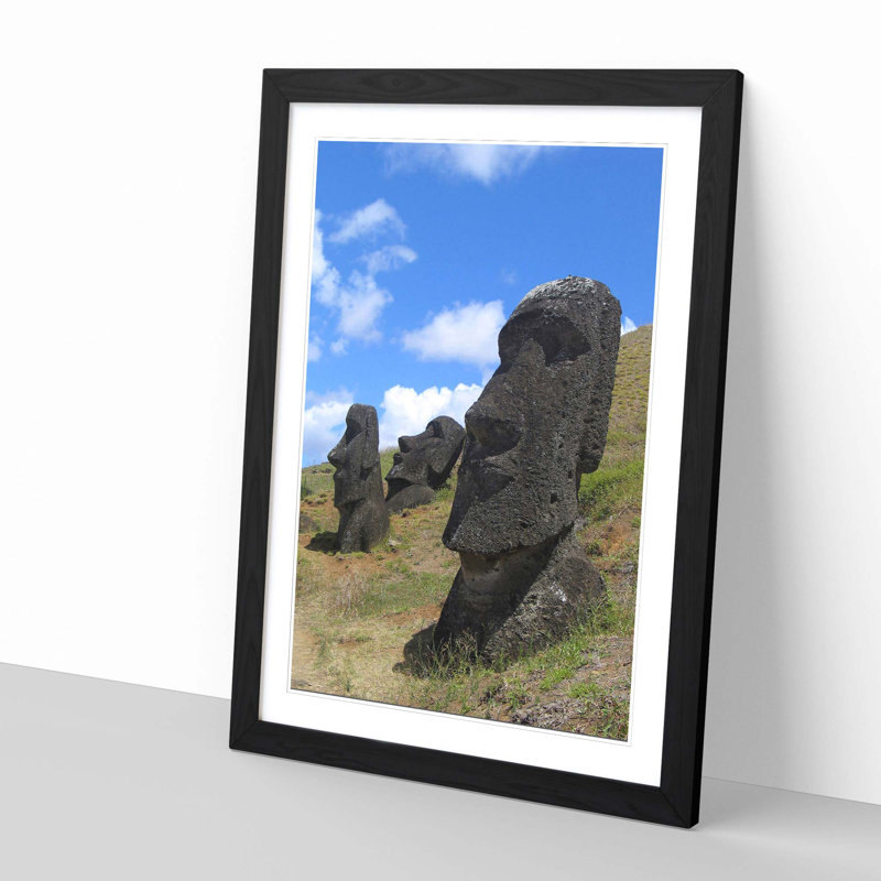 Single Picture Frame Print, Black