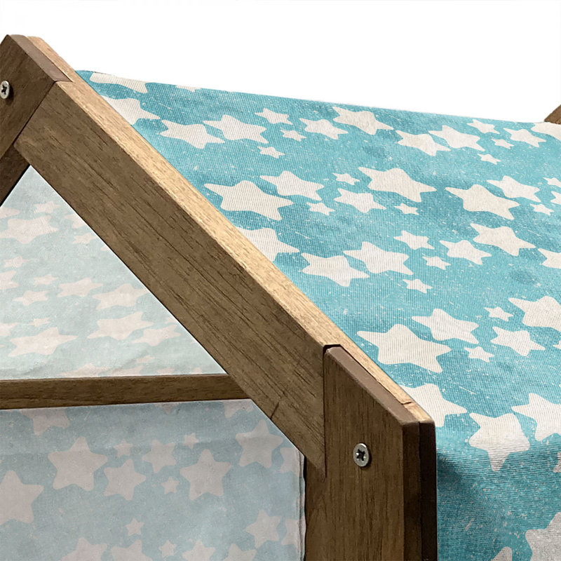 Niche en bois pour chien, H 22,44 po x l 23,62 po x P 17,72 po