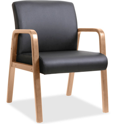 Chaise de salle d'attente en cuir reconstitué