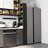 7 Tier Multi-Functional Pull-Out Multi-Tier Storage Single-Sided Open Shelf For Kitchen, Living Room & Narrow Spaces