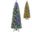 Arbre de Noël artificiel Holiday Aisle® avec 1168 branches, 500 lumières DEL et 9 modes d'éclairage-741336305
