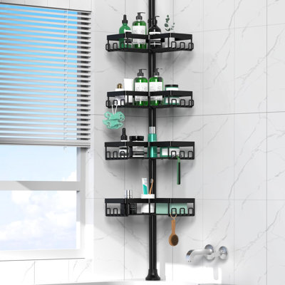 Suction Stainless Steel Shower Caddy