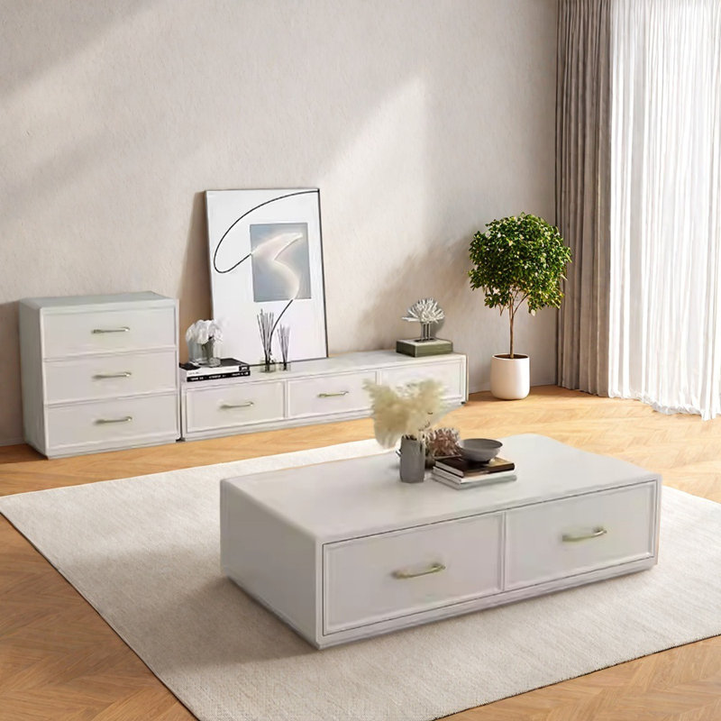 Table basse en bois massif massif