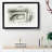 Rectangular Staircase in Abstract - Picture Frame Graphic Art Print-55771944-55771943