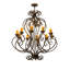 Lustre empire 10 lumières Fernando