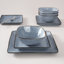 Stoneware Dinnerware Set 12 Piece - Service for 4-926455521