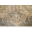 Tapis abstrait en jute / laine 6 x 8 Oushak