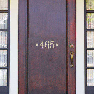 Décalcomanie murale House Number
