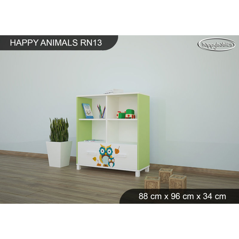 88cm W Kids Cube, Green