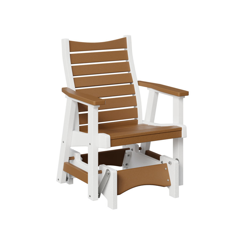 Fauteuil oscillant berlinois Berlin Premium Bristol, Cèdre / blanc