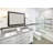 LustreLine Silver Marin 61 in. x 22 in. Granite Integrated Double Sink Vanity Top-56021388
