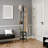 Modern Minimalist Freestanding Coat Rack, Made Of Metal With 12 Hooks And An Umbrella Holder, Suitable For Entryway, Bedroom, And Office Use.