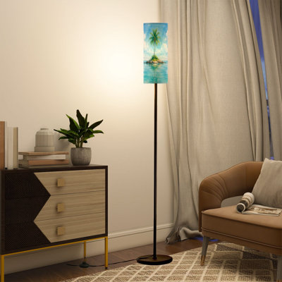 Lampe sur pied 68,5 po Palm Tree
