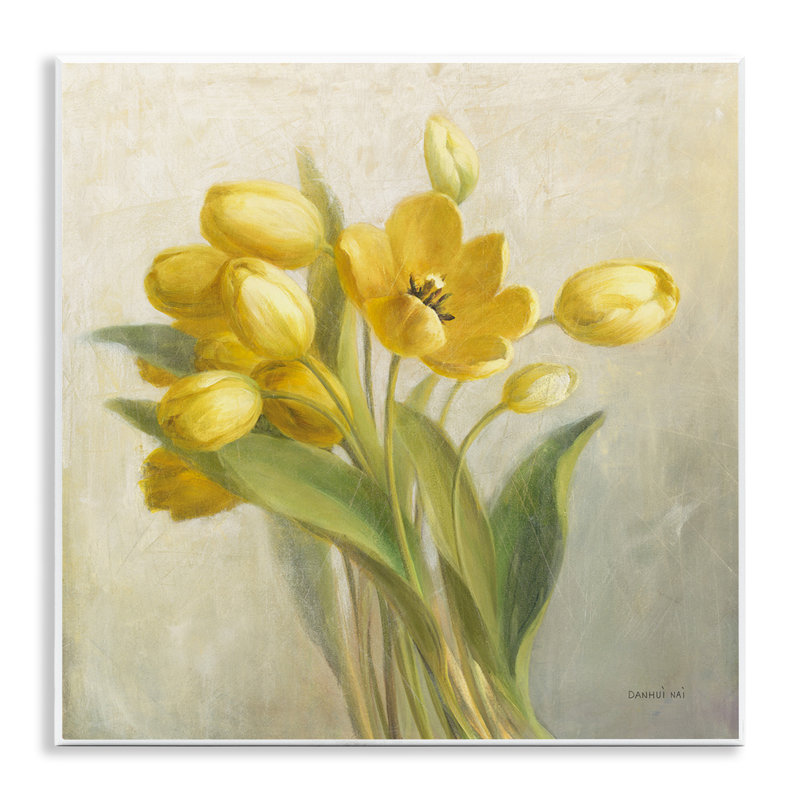 "French French Tulips", art mural par Danhui Nai
